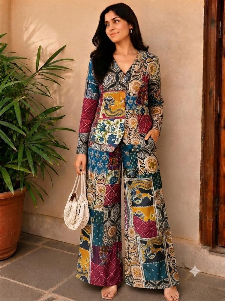 New pure cotton Printed Women's Summer collection