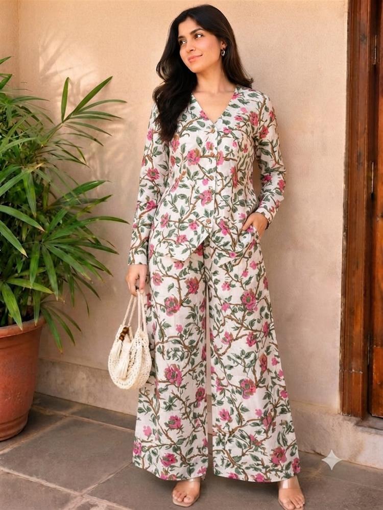 New pure cotton Printed Women's Summer collection
