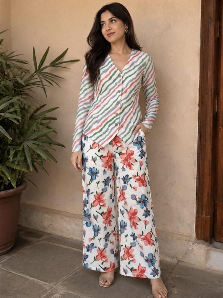 New pure cotton Printed Women's Summer collection