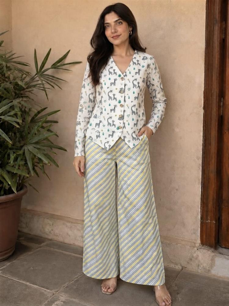 New pure cotton Printed Women's Summer collection