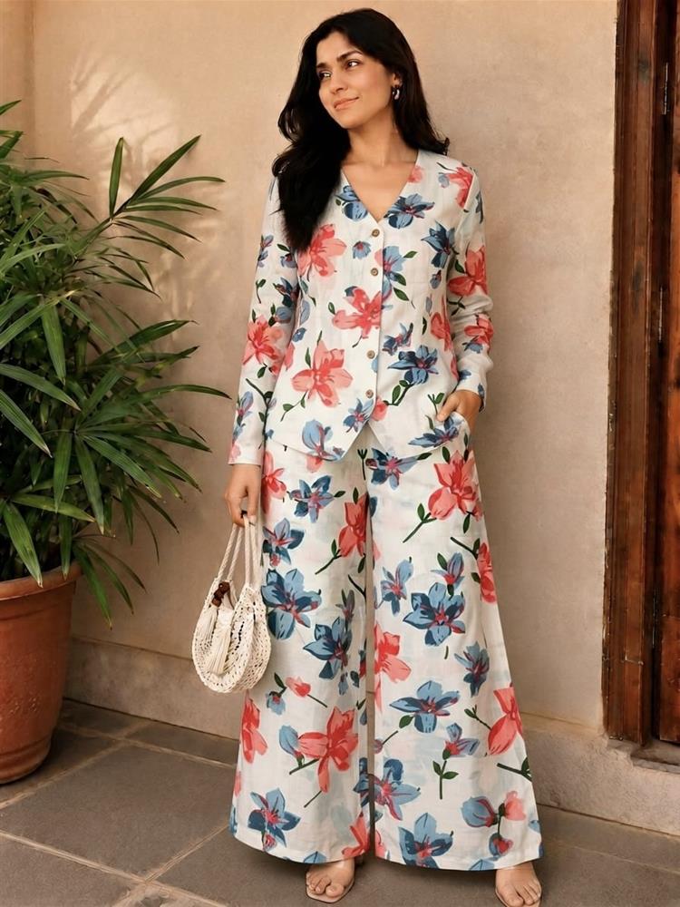 New pure cotton Printed Women's Summer collection