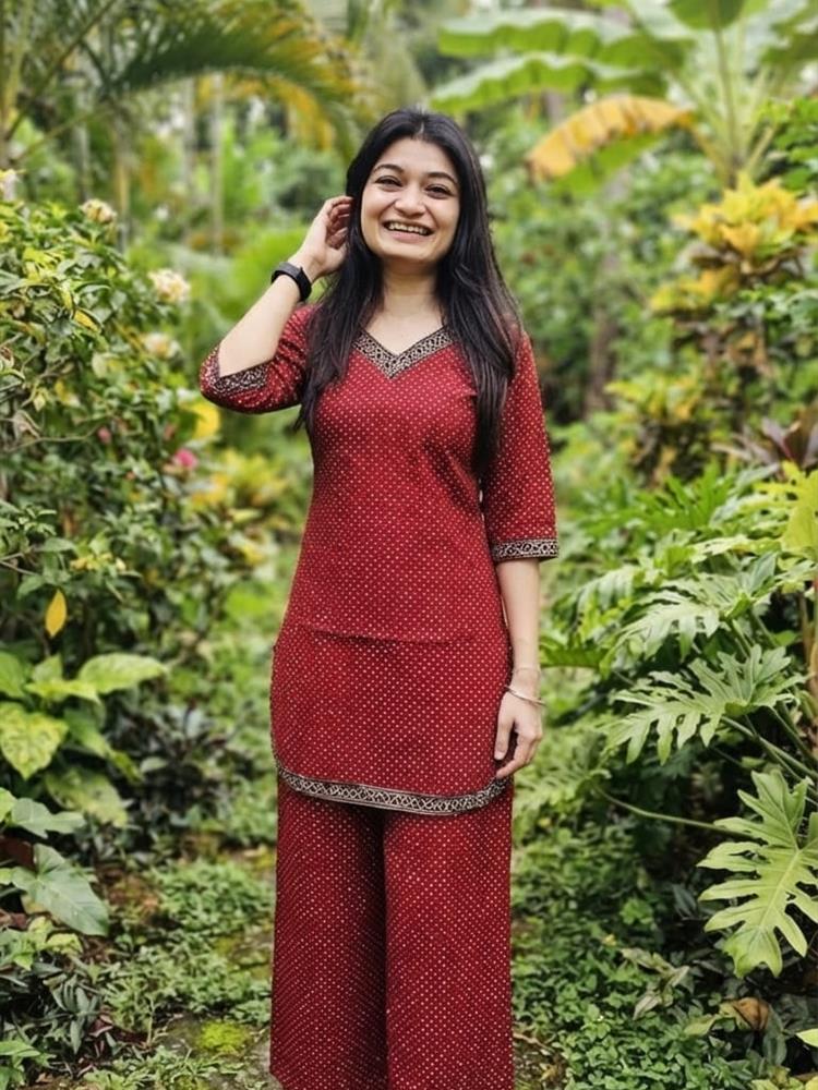 Ajrakh Print Coordset 