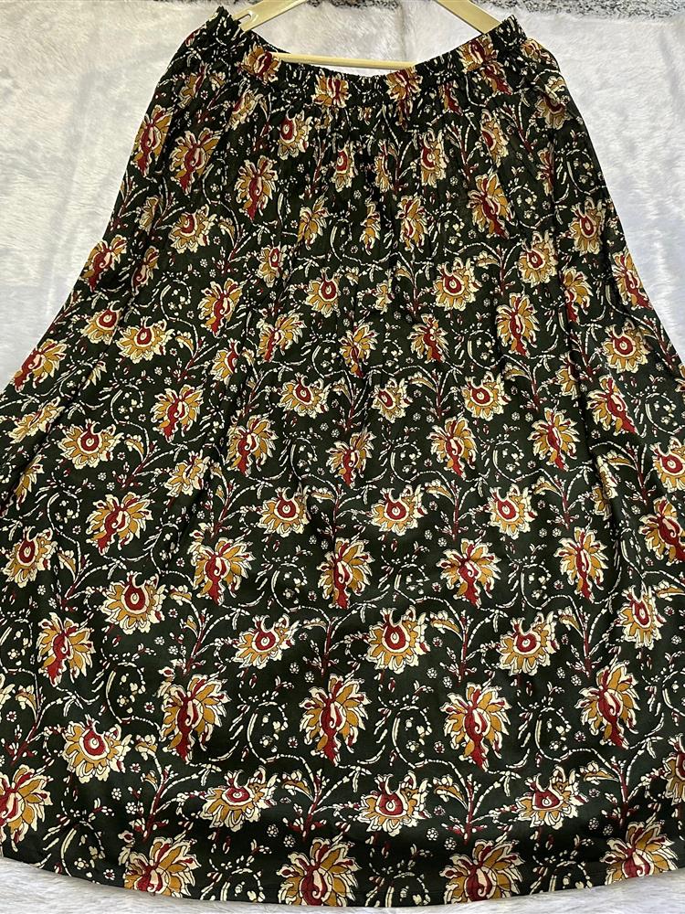 Premium Cotton Kurta with Skirt with Malmal Dupatta 