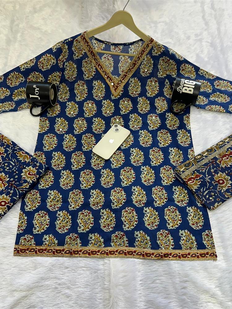 Premium Cotton Kurta with Skirt with Malmal Dupatta 