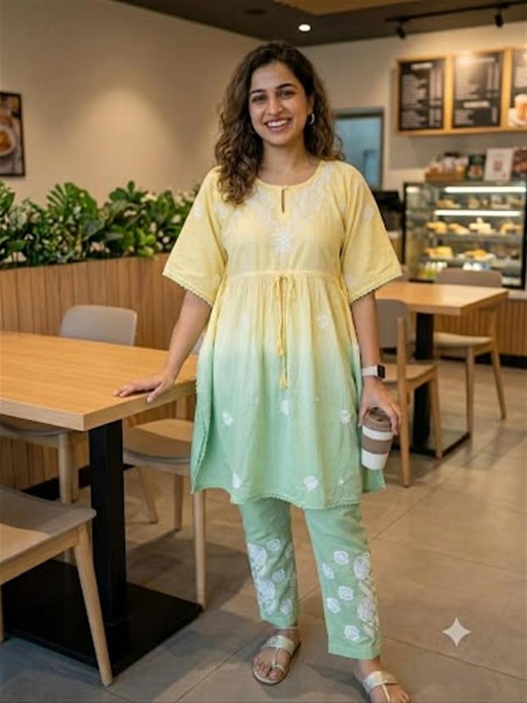 Kaftan Crafted from high quality cotton fabric 