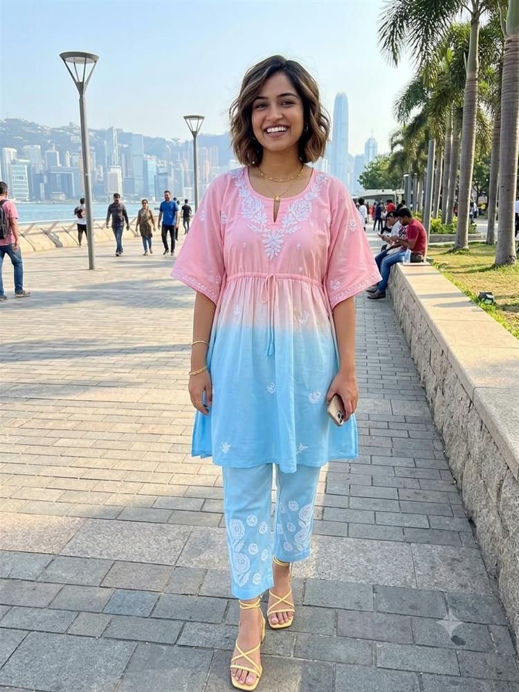 Kaftan Crafted from high quality cotton fabric 