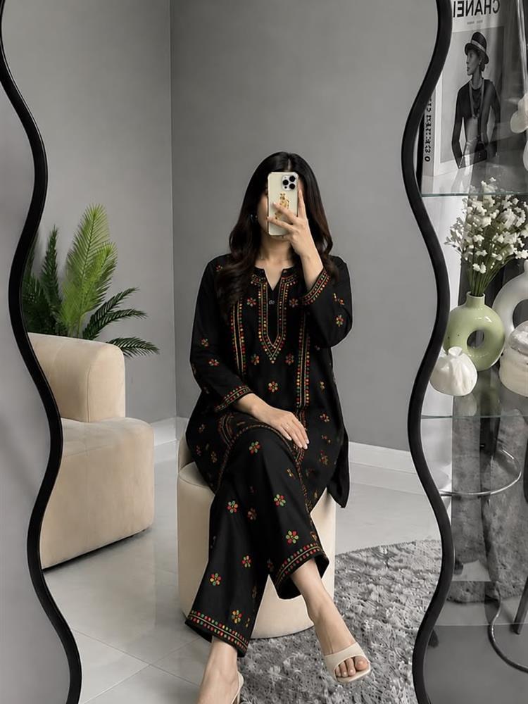 Chikankari high quality Rayon 