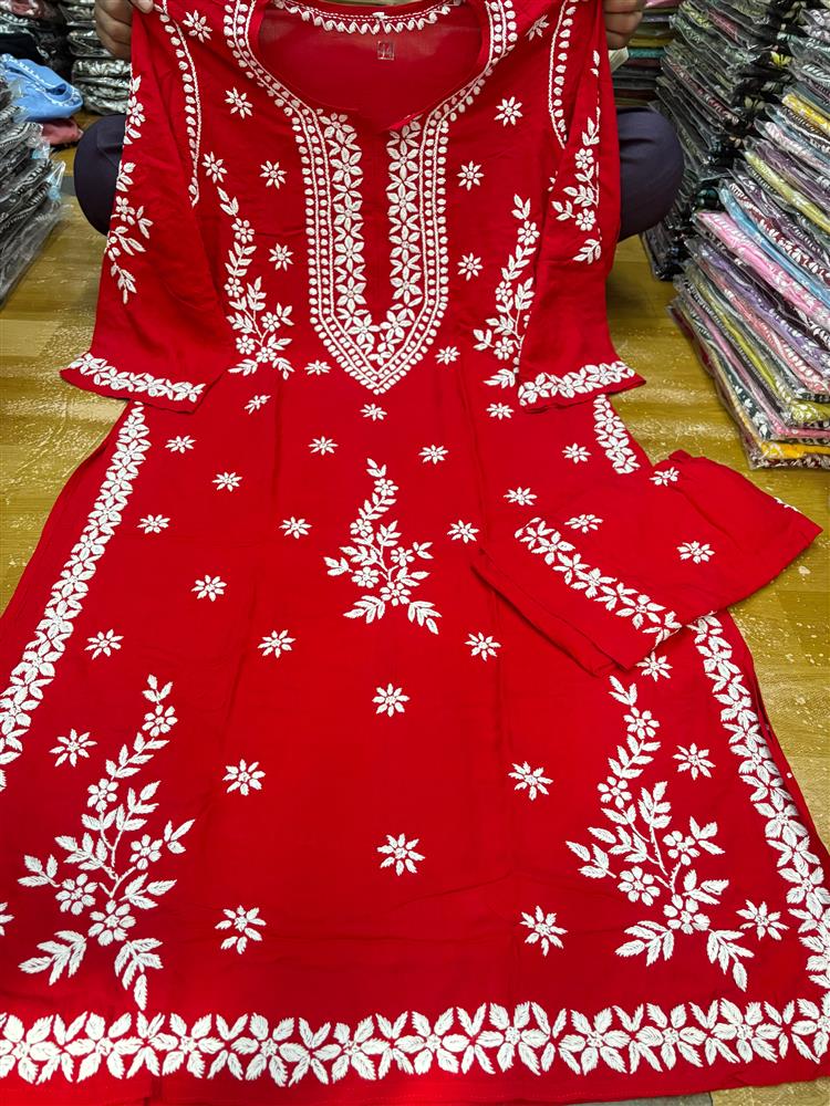Modal Chikankari Set 