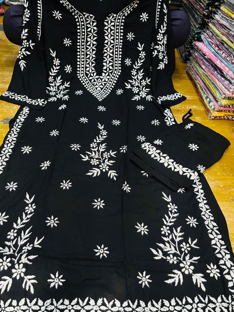 Modal Chikankari Set 