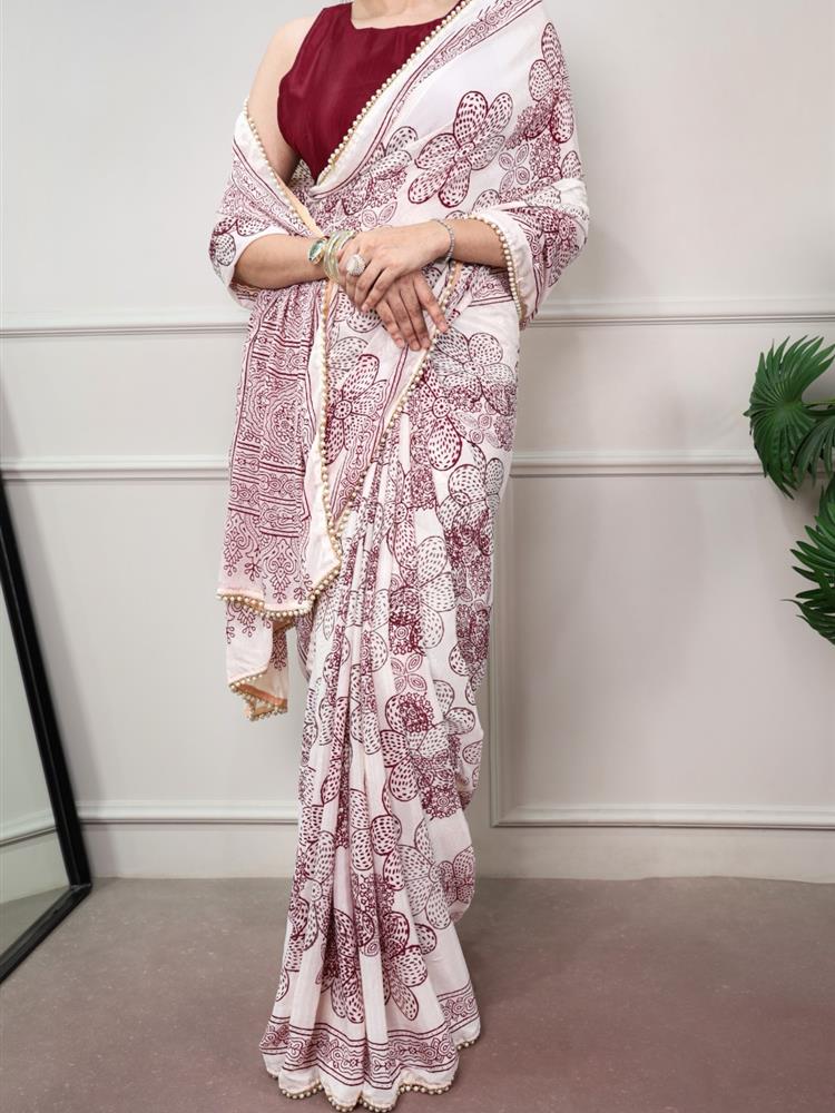 Satin Silk Saree