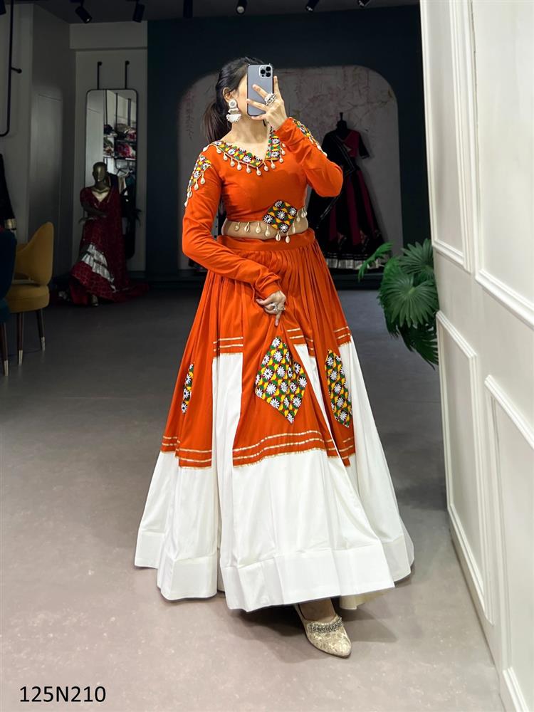 Beautiful Combination Coordset in Lehngha 