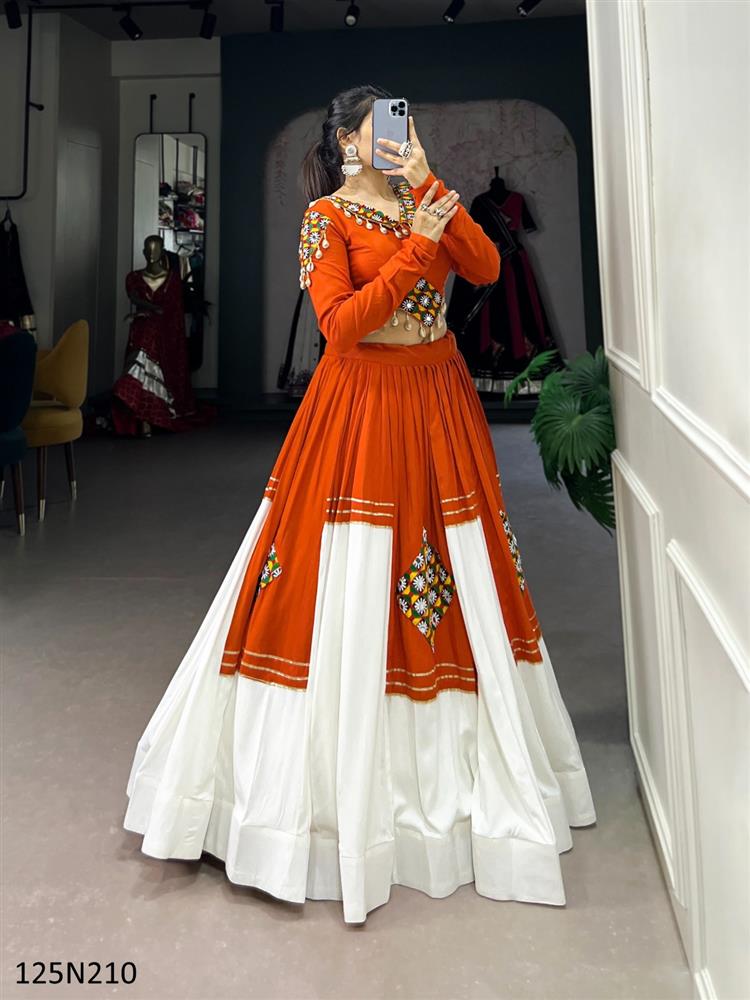 Beautiful Combination Coordset in Lehngha 