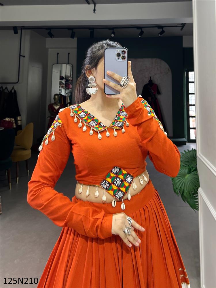 Beautiful Combination Coordset in Lehngha 