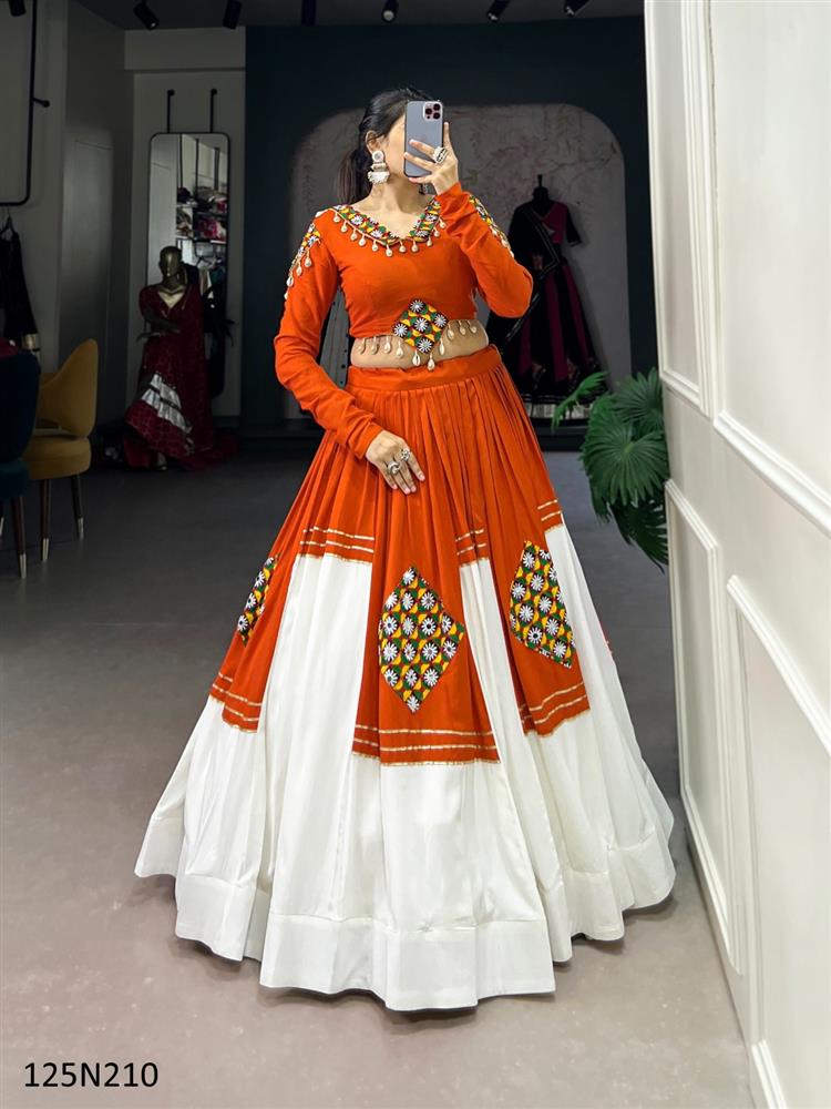 Beautiful Combination Coordset in Lehngha 