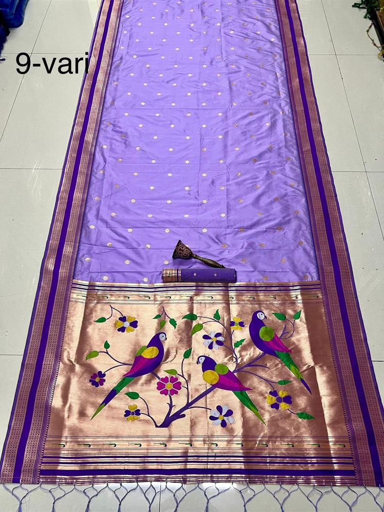 9 Yard Paithani Saree