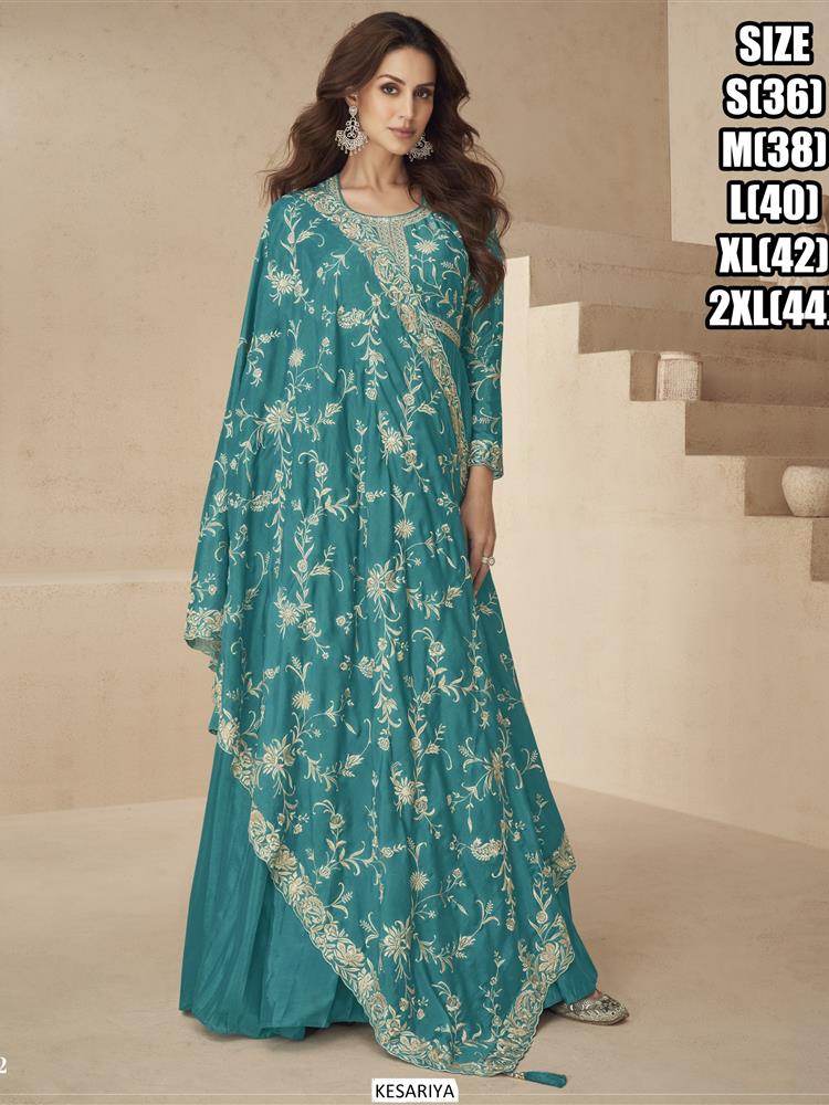 Floor Length Ethnic Gown 