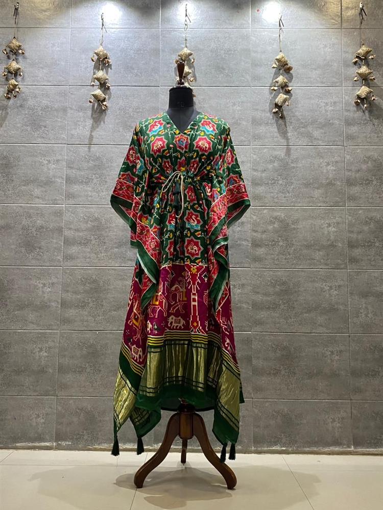 Gajji silk Kaftan