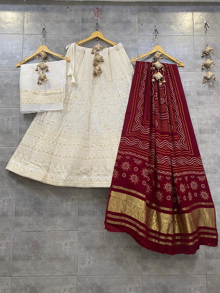 Chikankari Lehnga 