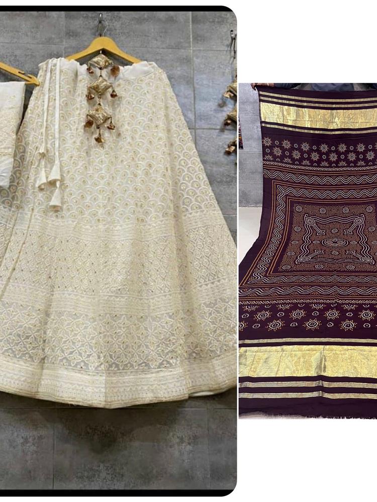 Chikankari Lehnga 
