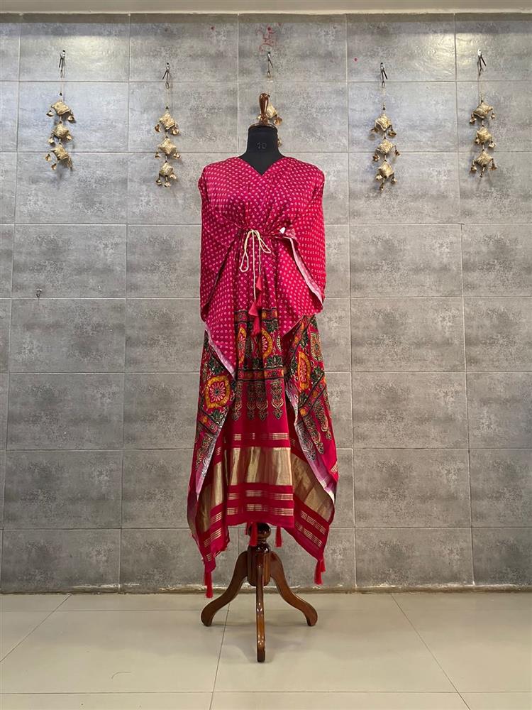 Gajji silk Kaftan