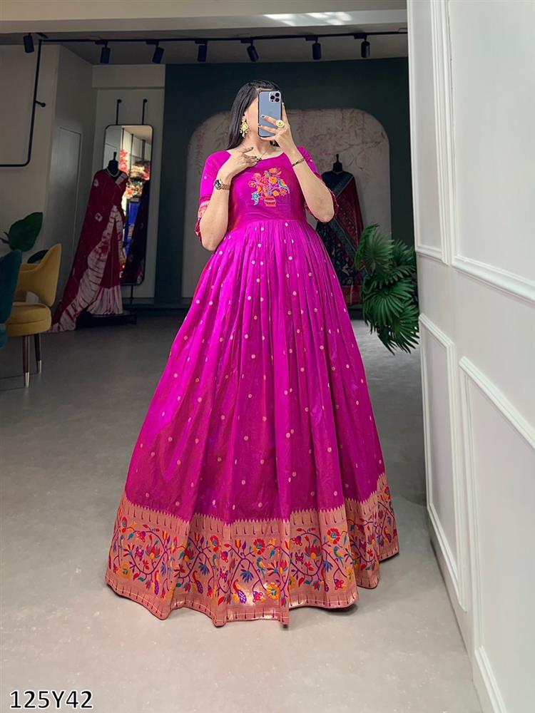 Paithani Gown