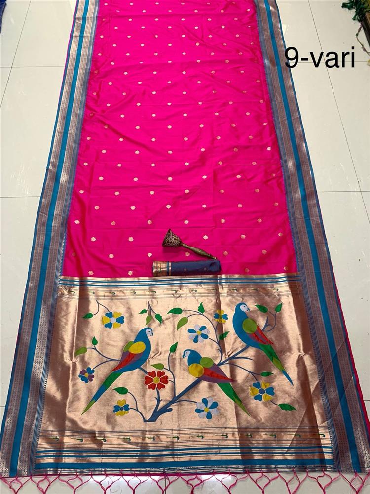 9 Yard Paithani Saree