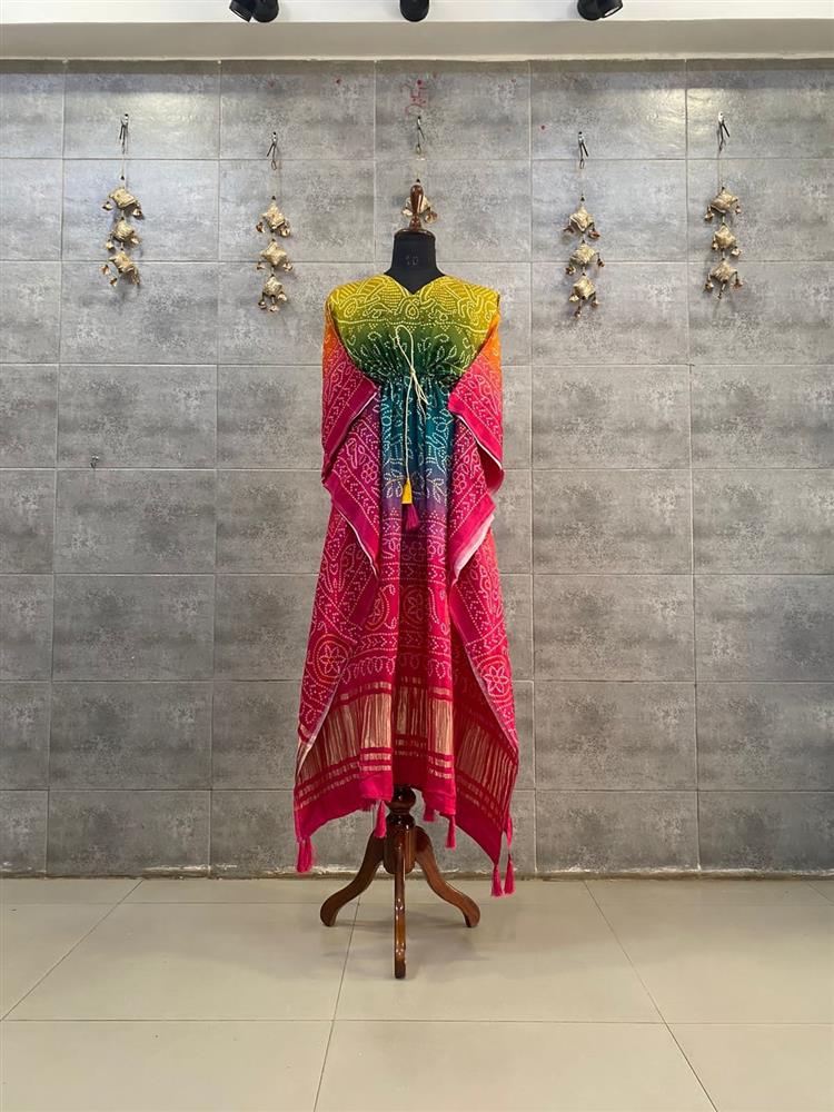Gajji silk Kaftan