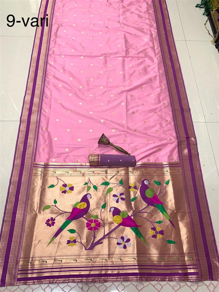 9 Yard Paithani Saree