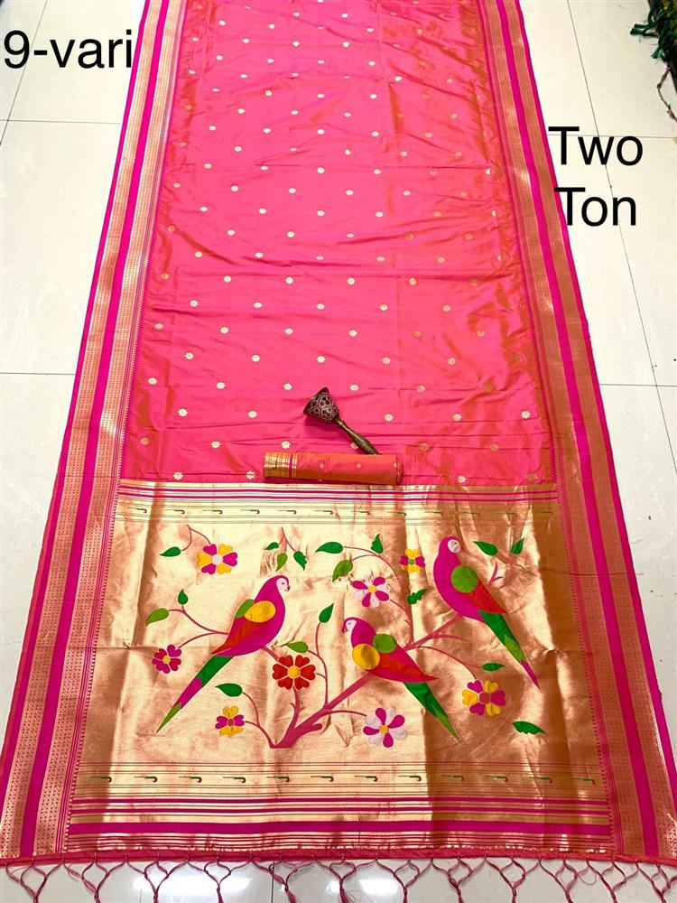 9 Yard Paithani Saree