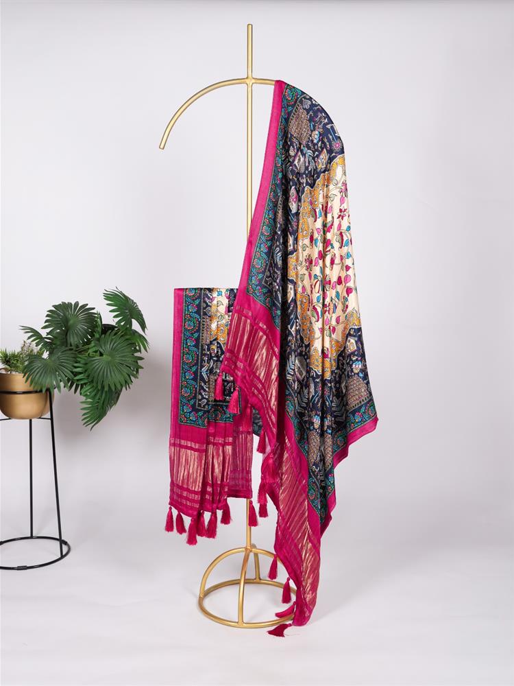 Pure Gajji Silk Dupatta 