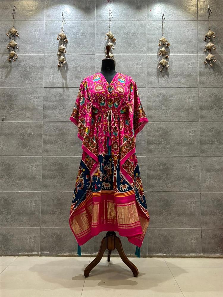 Gajji silk Kaftan