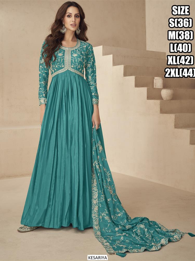 Floor Length Ethnic Gown 