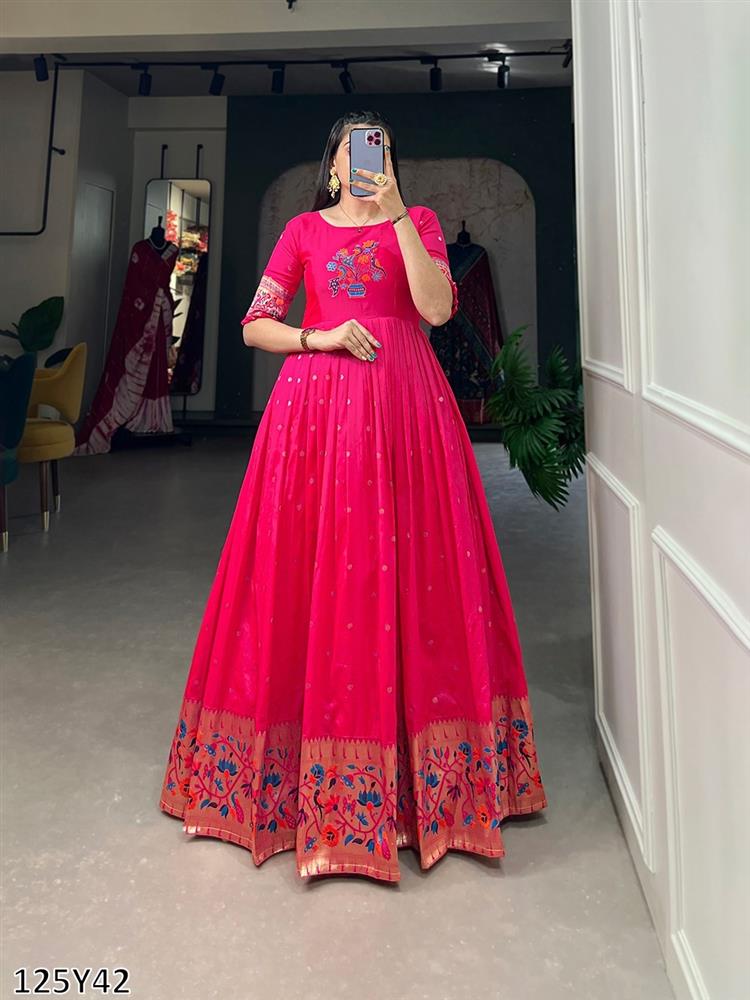 Paithani Gown