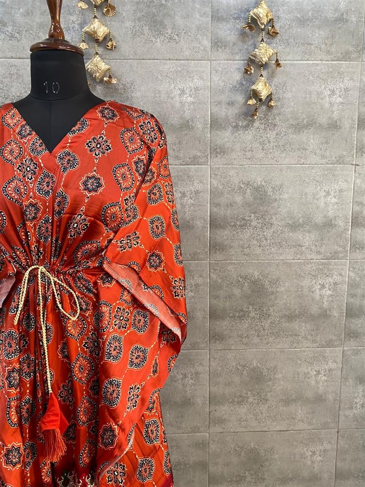 Gajji silk Kaftan