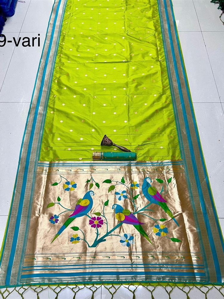 9 Yard Paithani Saree