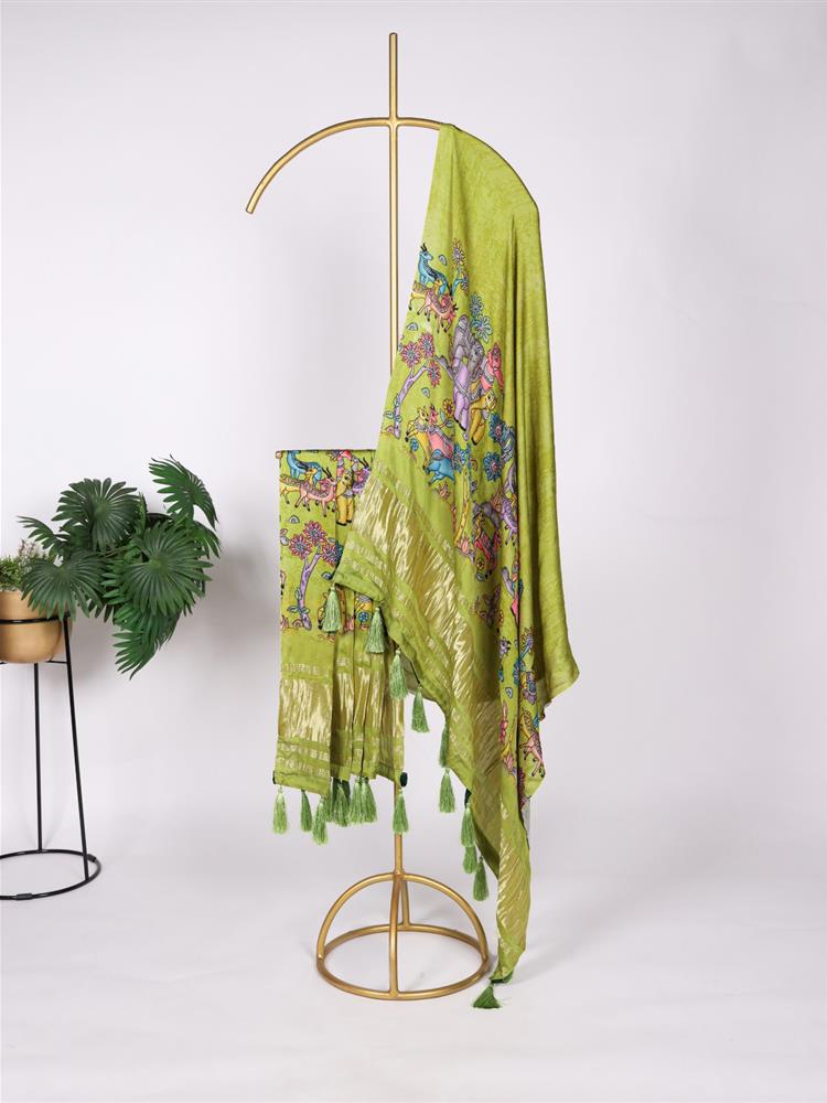 Pure Gajji Silk Dupatta 