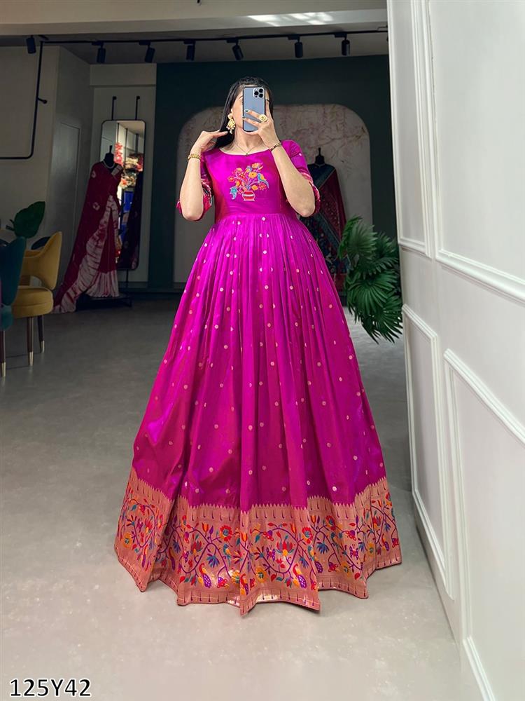 Paithani Gown