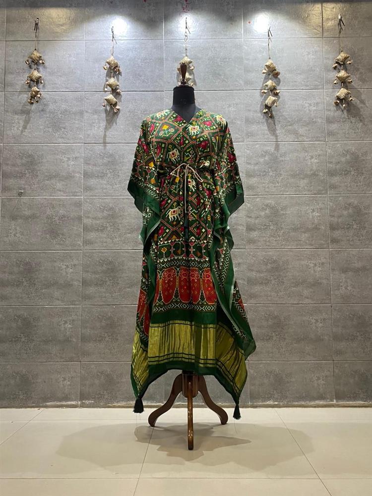 Gajji silk Kaftan