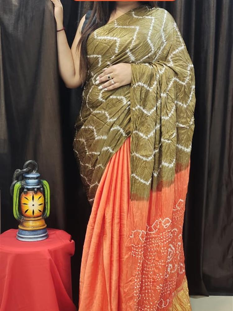 Bandhani Saree