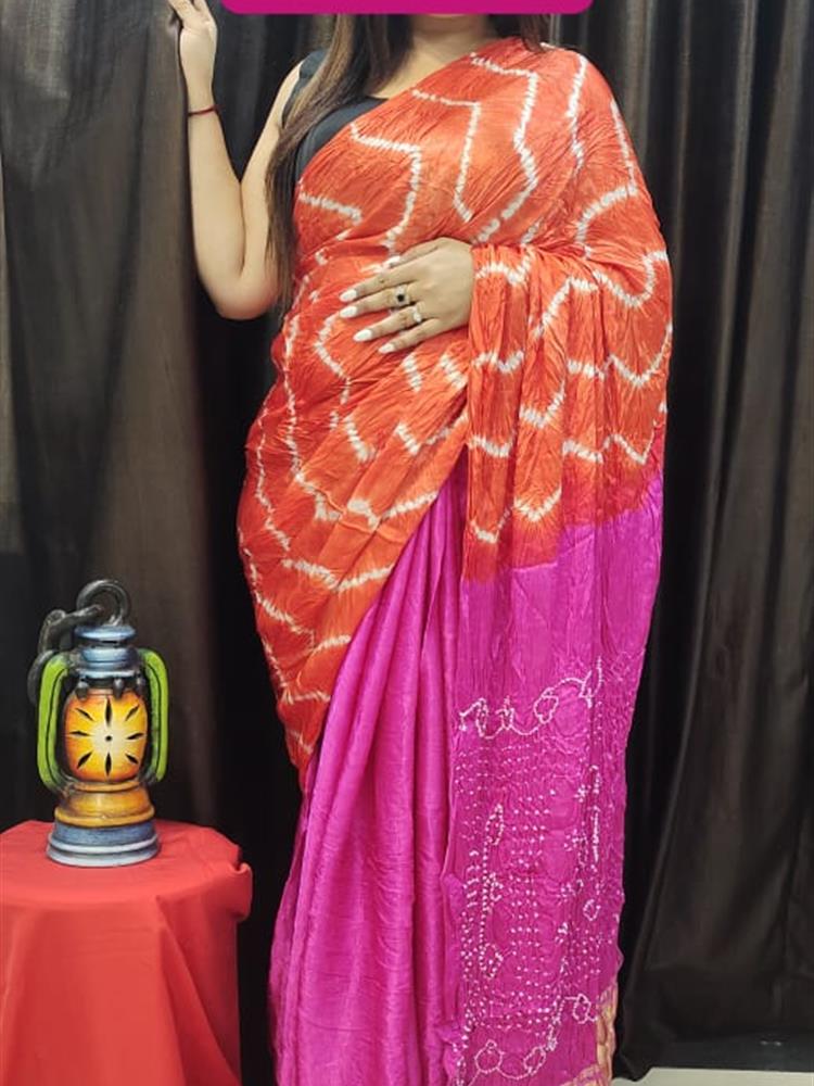 Bandhani Saree