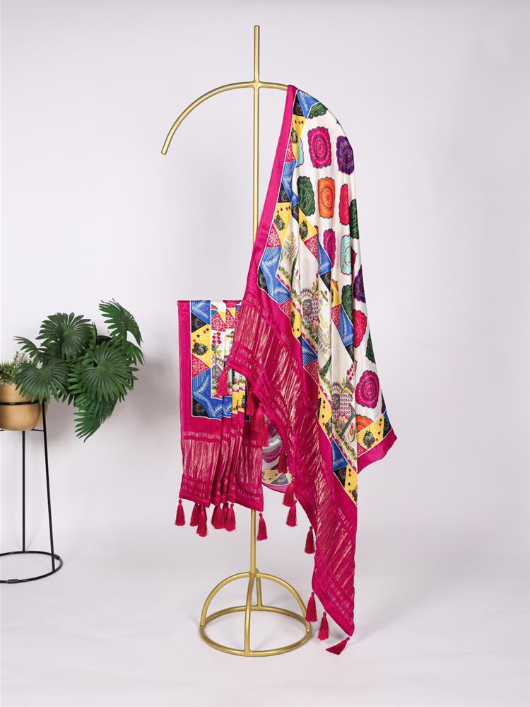 Pure Gajji Silk Dupatta 