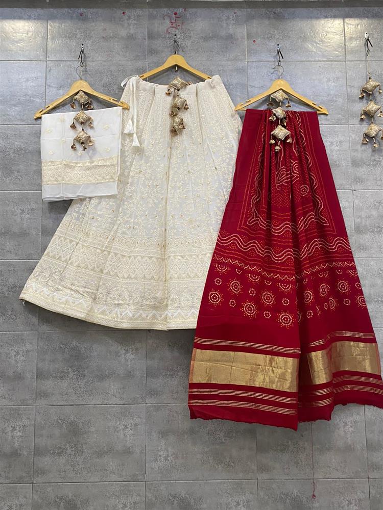 Chikankari Lehnga 