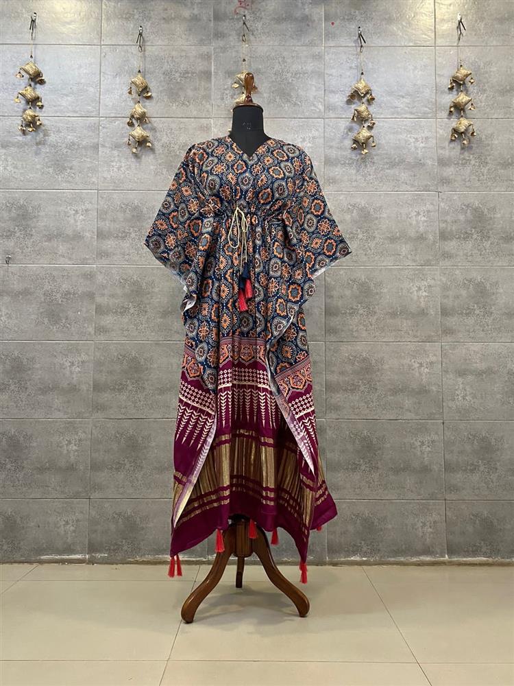 Gajji silk Kaftan
