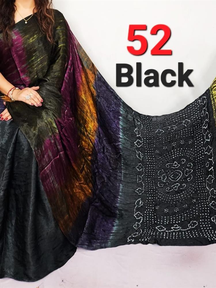 Modal Silk Lagdi Patta Saree