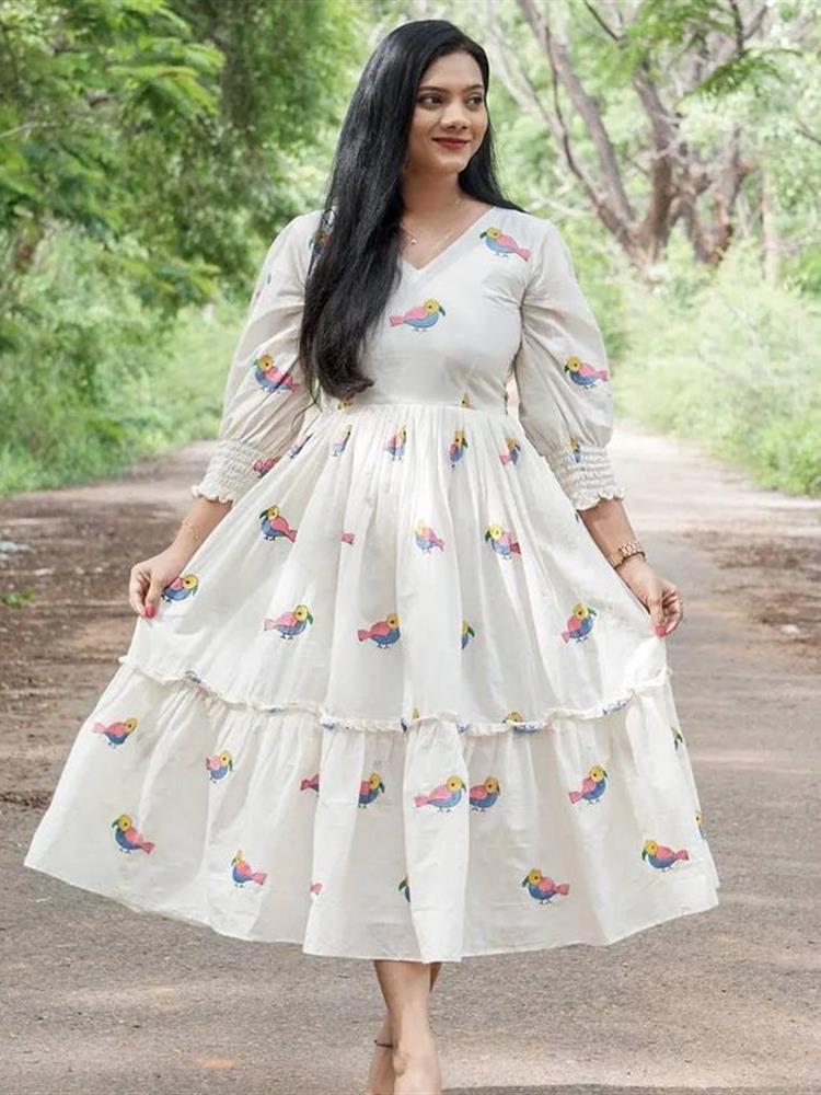 Casual Cotton Frock