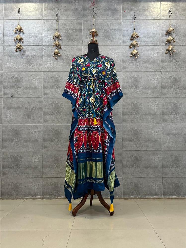 Gajji silk Kaftan