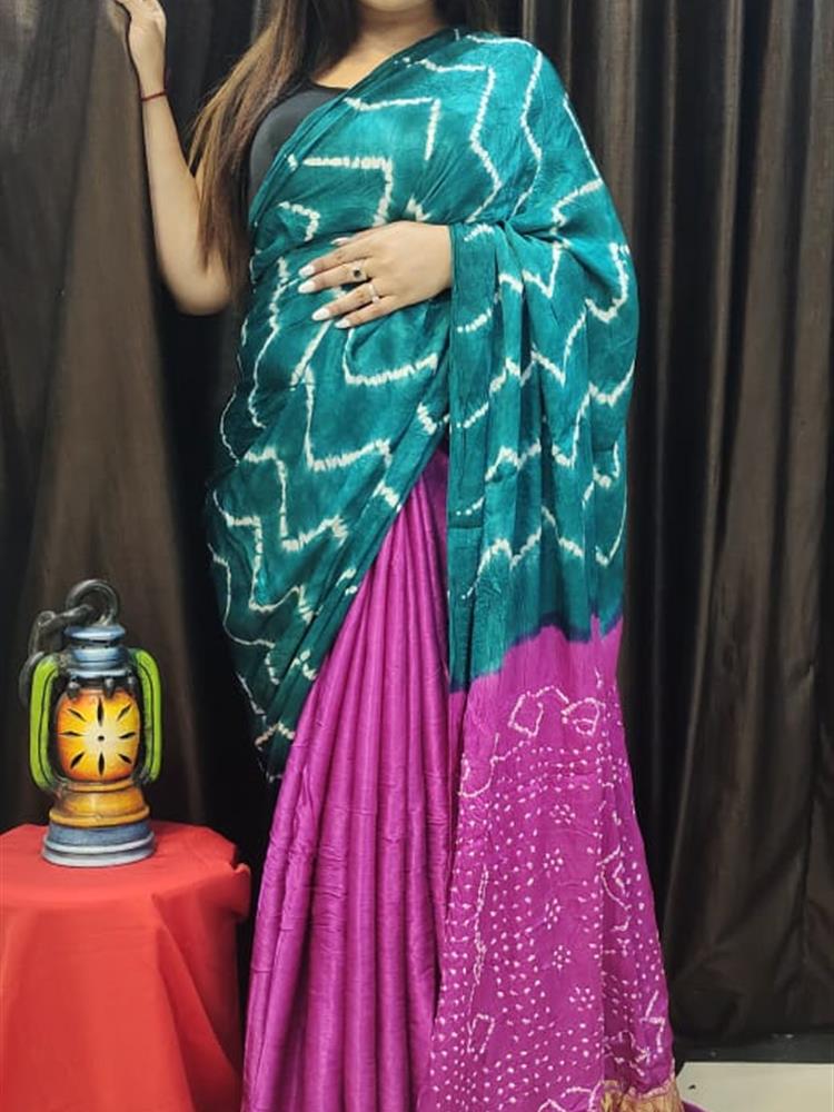 Bandhani Saree