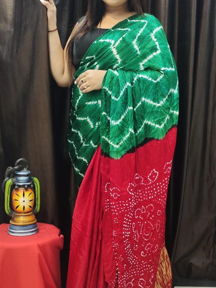 Bandhani Saree
